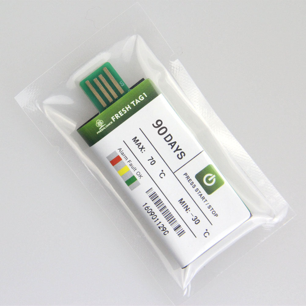 Freshliance Fresh Tag 1 USB temperature datalogger seal front
